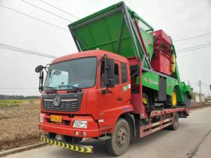 山(shan)西(xi)莖穗(sui)兼收(shou)玉米(mi)收(shou)穫機髮貨了(le)